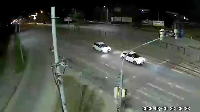 Náhľad kamery Križovatka VSS - z Barce smerom na Jazero