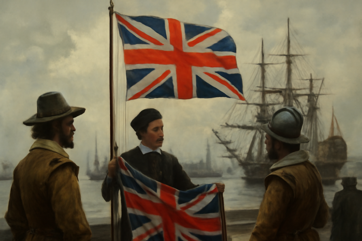 Union Jack sa stal oficiálnou zástavou Británie a zamieril na stožiare lodí