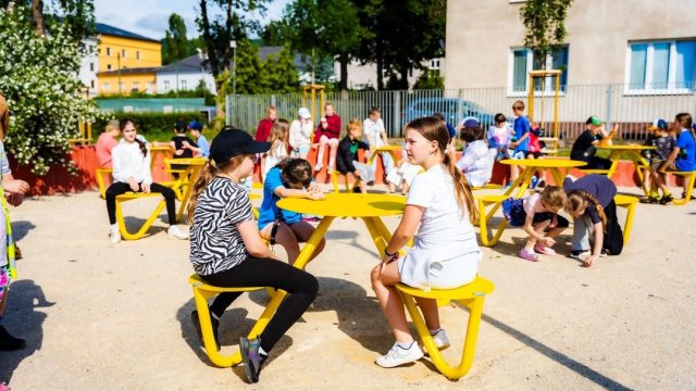 Košice majú nový park na rohu Vysokoškolskej a Komenského ulice.