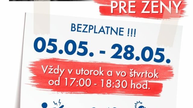 Košice-Terasa: Átrium klub ponúka bezplatný kurz sebaobrany pre ženy všetkých vekov