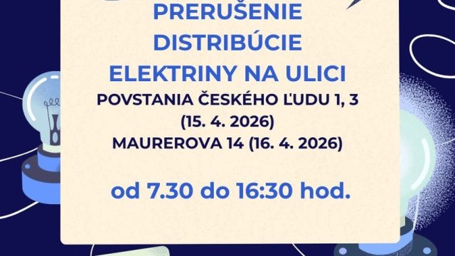 V Košiciach sa chystá plánovaná odstávka elektriny: 15. apríla